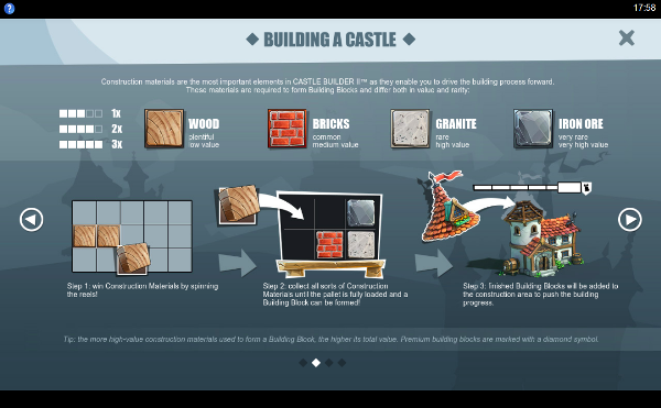 Игровой автомат Castle Builder II - получайте большие выигрыши в казино Вулкан