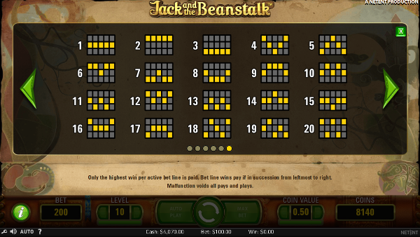 Игровой автомат Jack And The Beanstalk - крупные выигрыши для игроков казино Вулкан