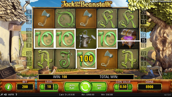 Игровой автомат Jack And The Beanstalk - крупные выигрыши для игроков казино Вулкан