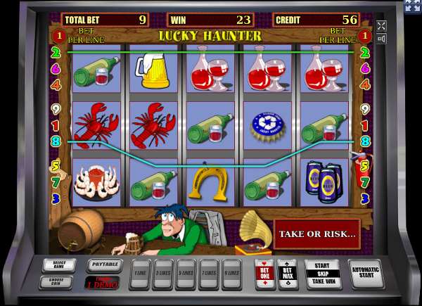 Игровой автомат Lucky Haunter - гарантированные призы и выигрыши