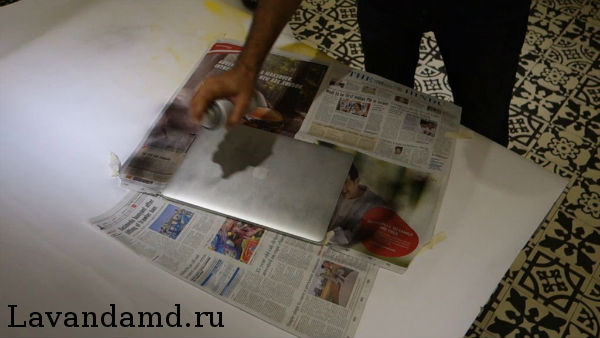 Как покрасить ноутбук своими руками