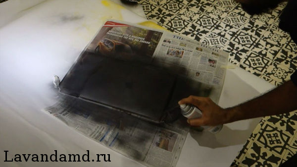 Как покрасить ноутбук своими руками