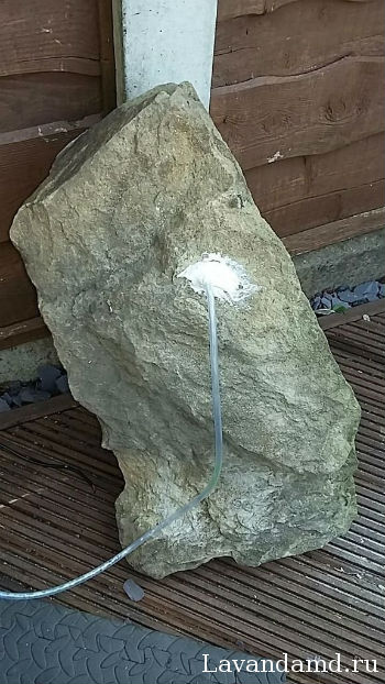 Как сделать фонтан из камня своими руками